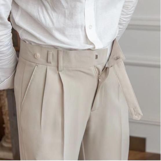 OLD MONEY Pantalon de costume ajusté