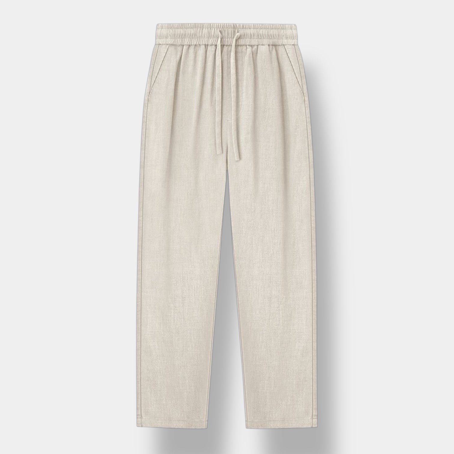 OLD MONEY Relaxed Fit Leinenhose