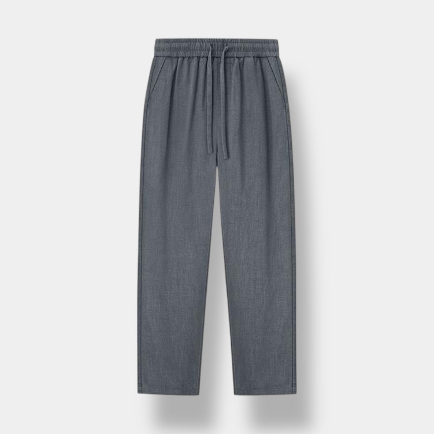 OLD MONEY Pantalón de lino de corte relajado
