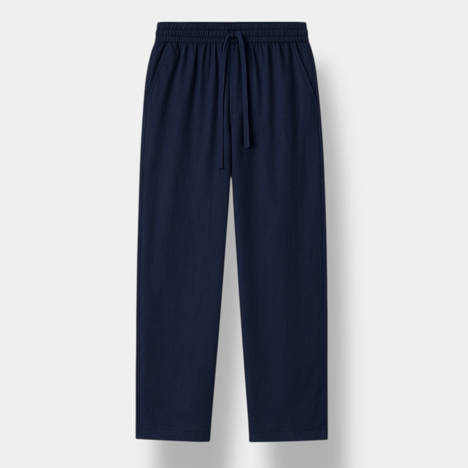 OLD MONEY Relaxed Fit Leinenhose